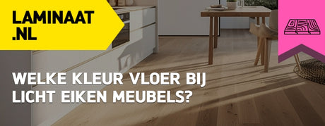 Welke kleur vloer bij licht eiken meubels?
