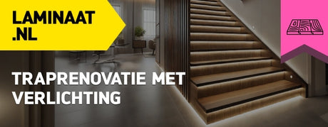 Traprenovatie met verlichting: alles wat je moet weten