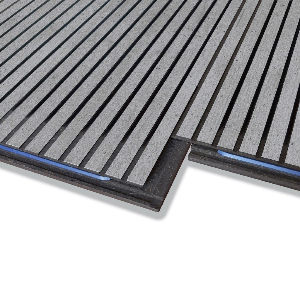 HDM Avanti acoustic grey concrete - wand en plafond - grijs - 1388x201x10 mm