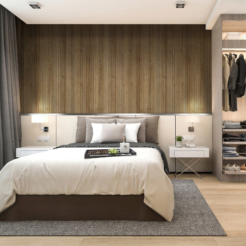 HDM Avanti Acoustic Pure Oak - wand en plafond - 1388x201x10 mm