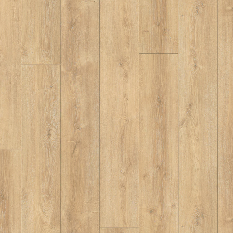 Topview van Parador Trendtime 6 Eiken Nova licht gekalkt in licht eiken met rechte strook motief