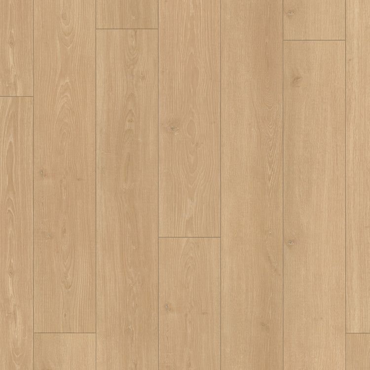 Topview van Parador Trendtime 6 Eiken Studioline natuur in naturel eiken met rechte strook motief