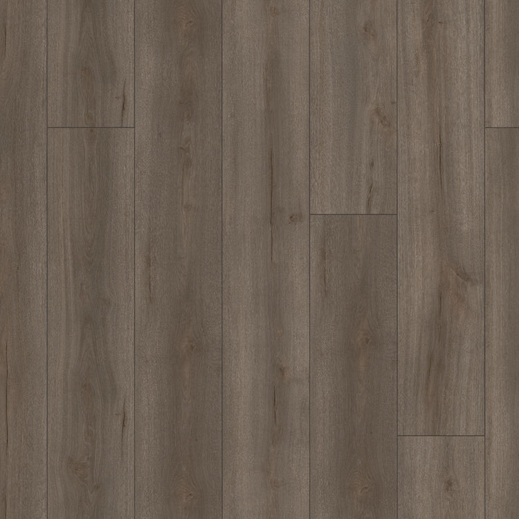 Topview van Parador Trendtime 6 Eiken Loft geroookt wit in donker eiken met rechte strook motief