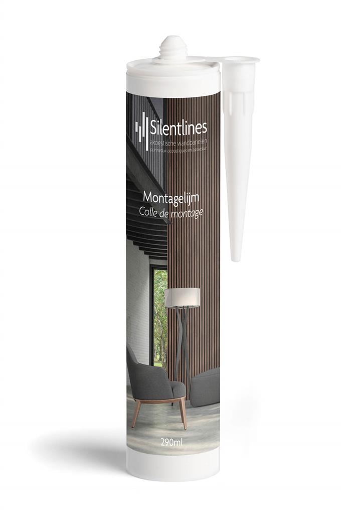 Silentlines montagekit zwart - 290ml