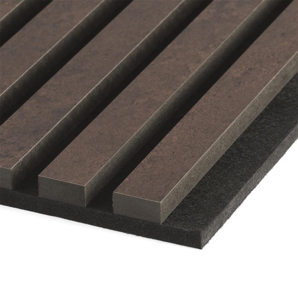 Akoestisch Wandpaneel - koper - 2600 x 526 mm