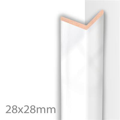 HDM Hoeklijst Cosmo White - lijstwerk - 260 cm