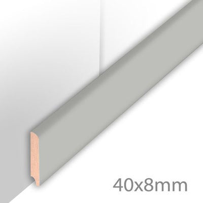 HDM Plint Grijs AC0660 lijstwerk - 260 cm