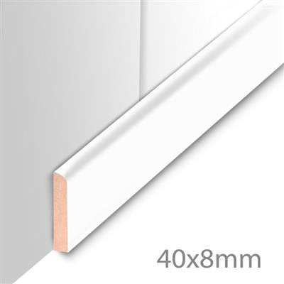 HDM Plint Lily White - lijstwerk - 260 cm