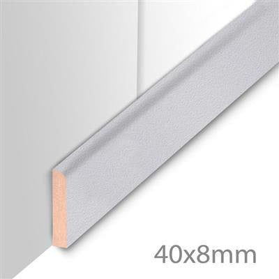 HDM Plint Silver Pearl - lijstwerk - 260 cm