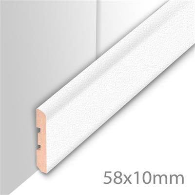 HDM Profielplint Stucco White - lijstwerk - 260 cm