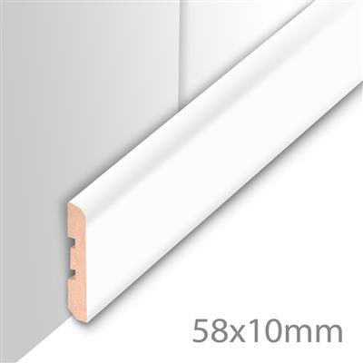 HDM Profielplint Lily White - lijstwerk - 260 cm