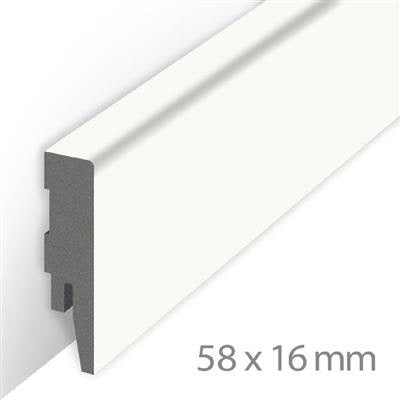 AQUA-STEP Waterproofplint Topline Uni Wit - wit - 240 cm