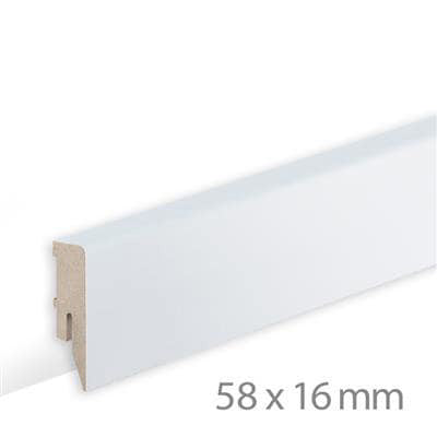 HDM Topline plint wit overschilderbaar S - 250 cm