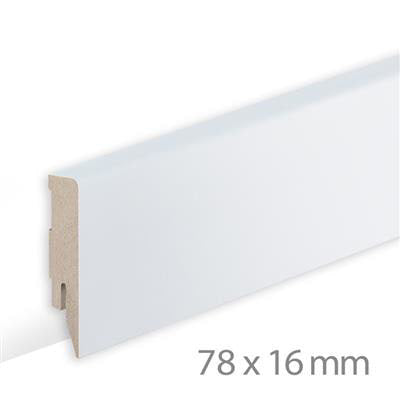 HDM Topline plint wit overschilderbaar M - 250 cm