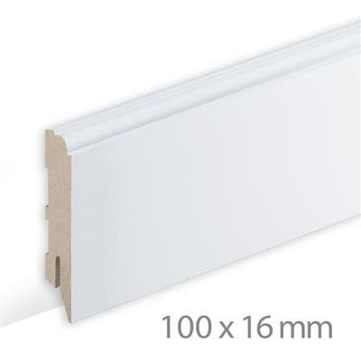 HDM Renovatieplint wit overschilderbaar M - 250 cm