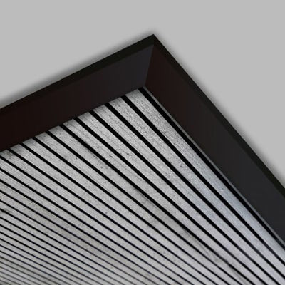 HDM Plint Matt Black - lijstwerk - 260 cm