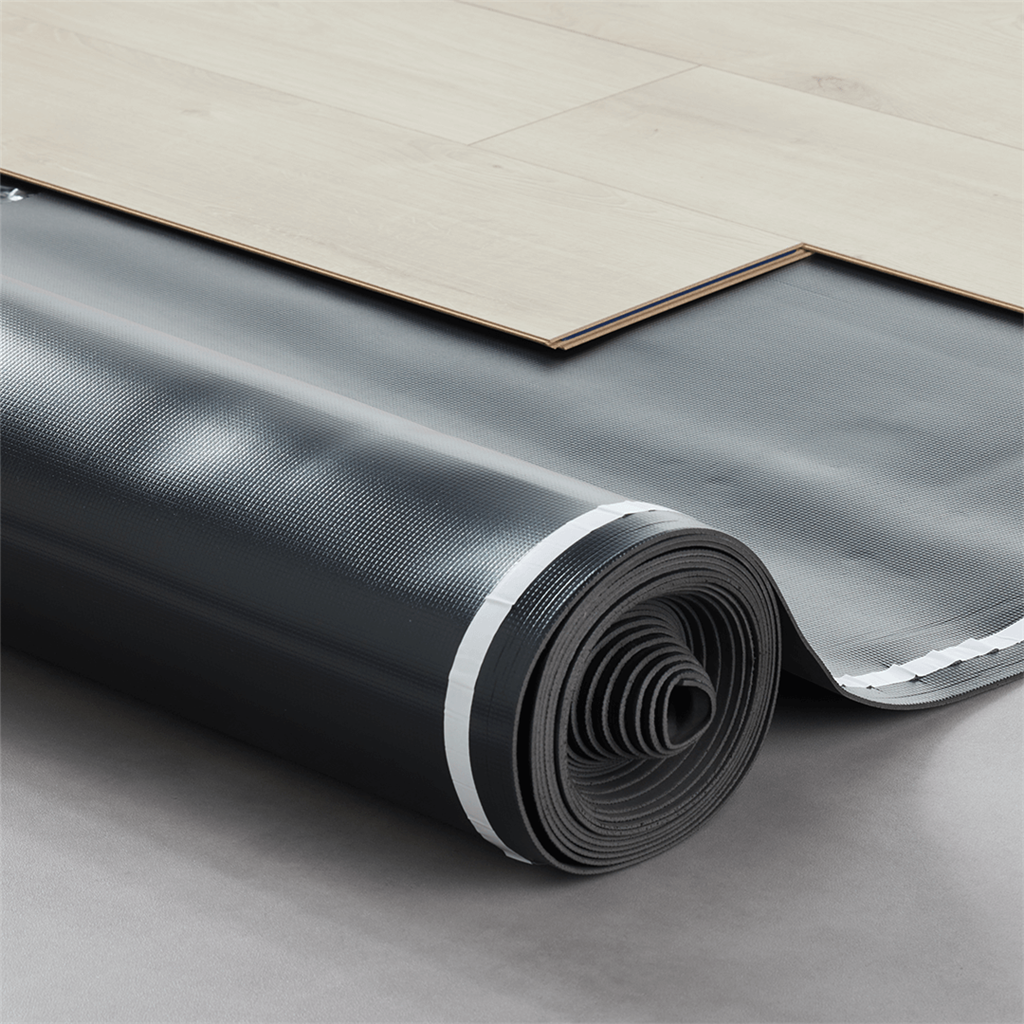 CO-PRO BLACK SILENT - Geluiddempende Ondervloer en geschikt voor vloerverwarming