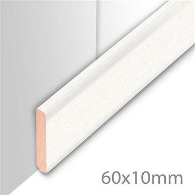 HDM Plint Hoogglans Wit - lijstwerk - 260 cm