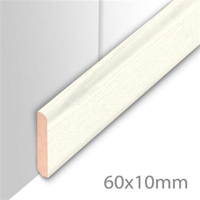 HDM Plint Kristal Wit - lijstwerk - 260 cm