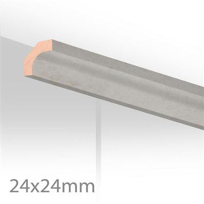 HDM Hollat Beton licht - lijstwerk - 260 cm