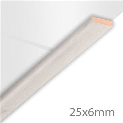 HDM Afdeklijst Wit eiken - lijstwerk - 260 cm
