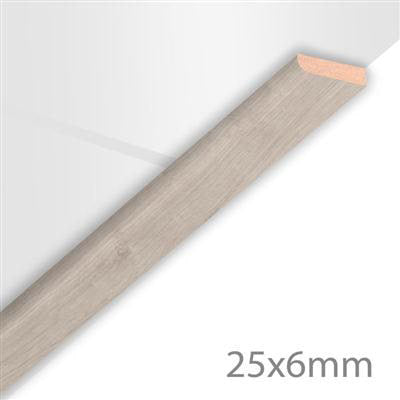 HDM Afdeklijst Grijs eiken - lijstwerk - 260 cm