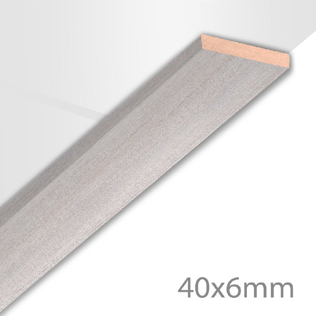 HDM Afdeklijst XL Colonial Witgrijs - lijstwerk - 260 cm