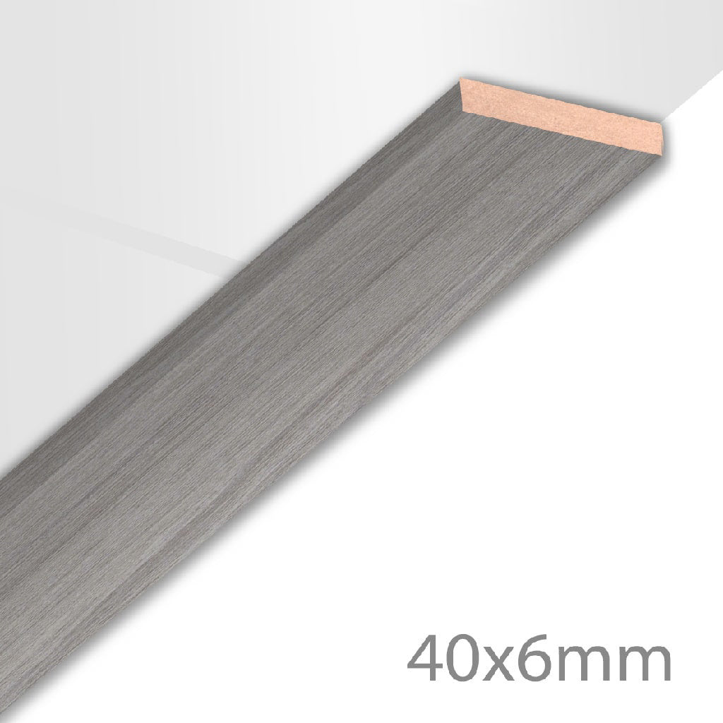 HDM Afdeklijst XL Colonial Zilvergrijs - lijstwerk - 260 cm