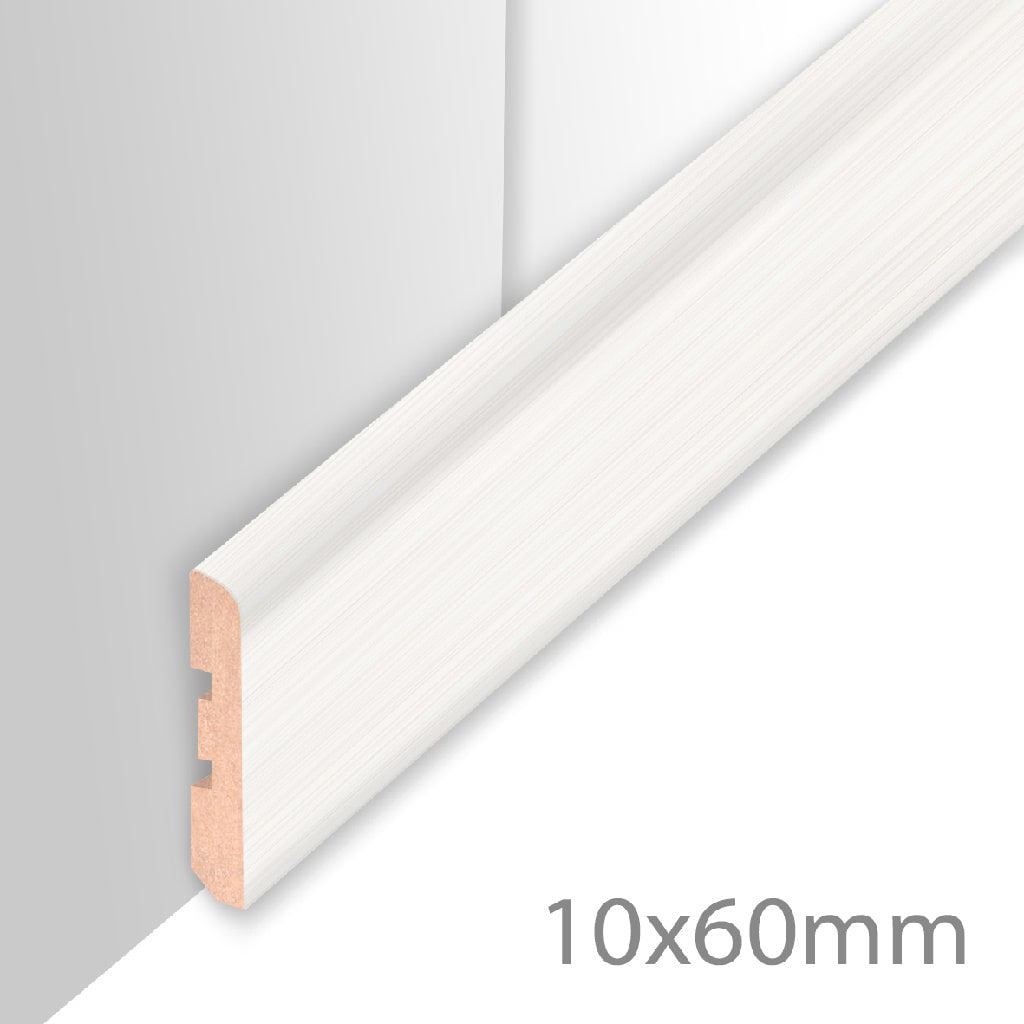 HDM Plint Candela Wit - lijstwerk - 260 cm