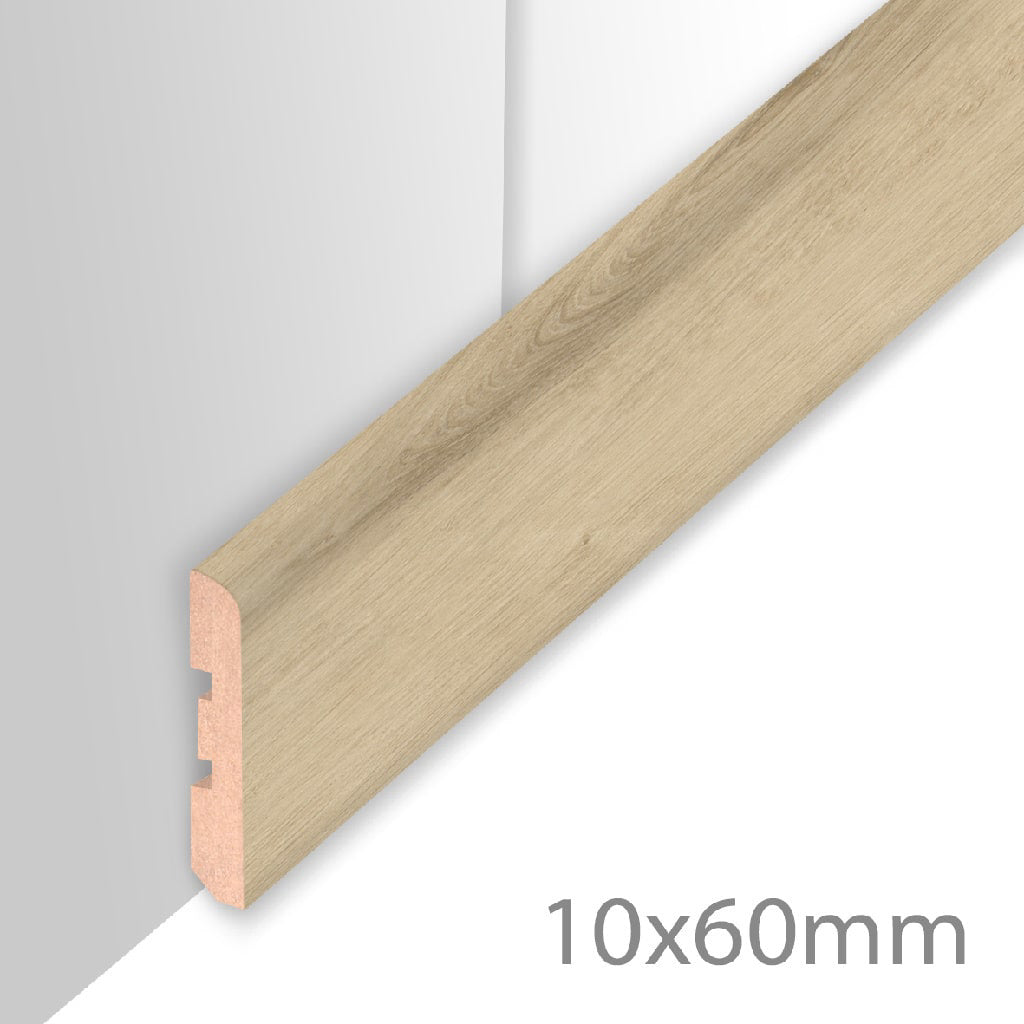 HDM Plint Puur Eiken - lijstwerk - 260 cm