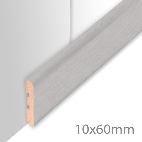 HDM Plint Allure Zilvergrijs - lijstwerk - 260 cm