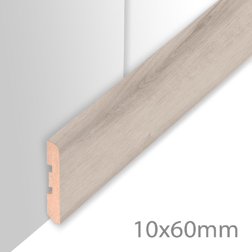 HDM Plint Grijs Eiken - lijstwerk - 260 cm