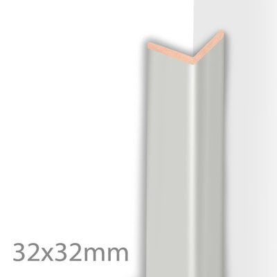 HDM Hoeklijst Grijs - lijstwerk - 260 cm
