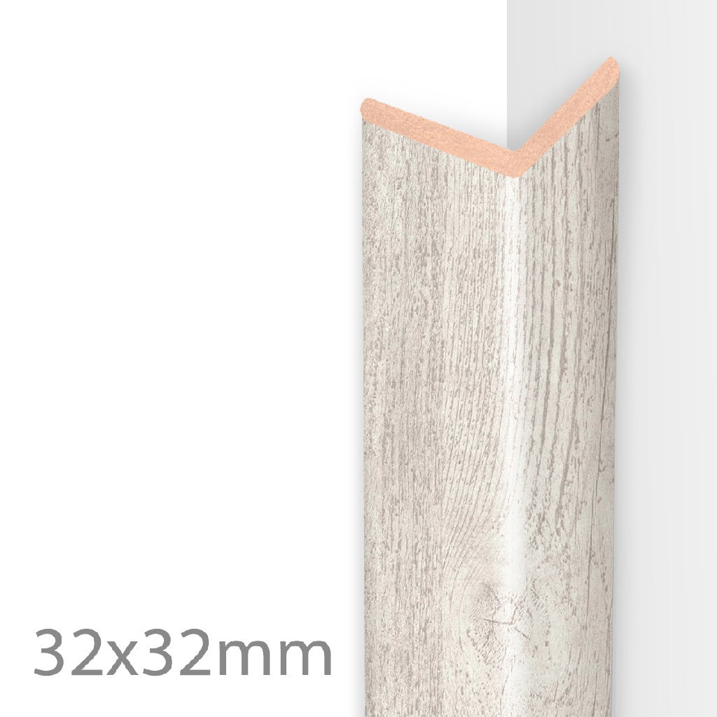 HDM Hoeklijst White Wash - lijstwerk - 260 cm