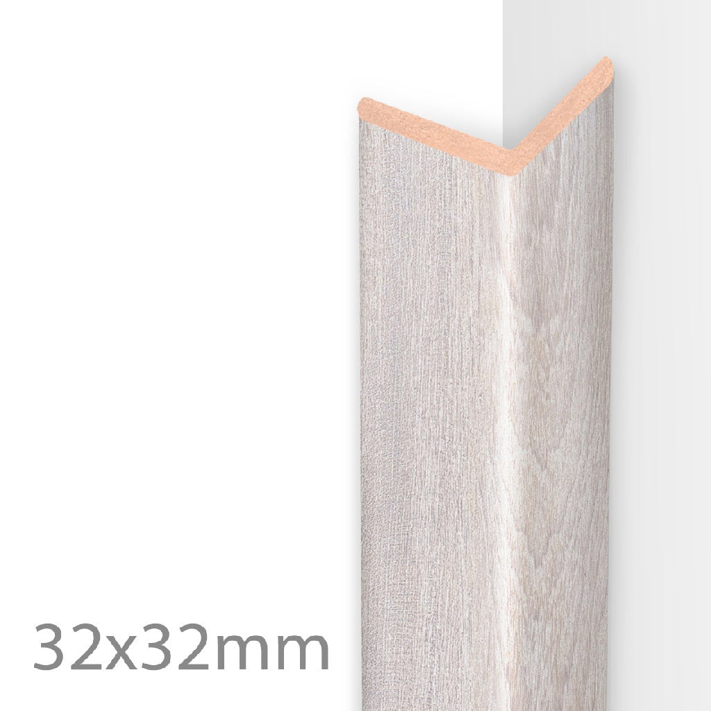 HDM Hoeklijst Colonial Witgrijs - lijstwerk - 260 cm