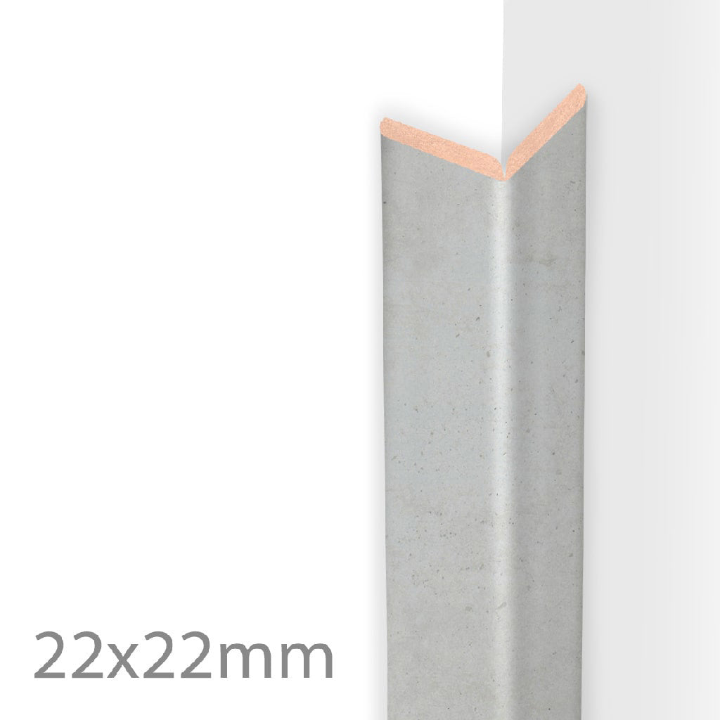 HDM Kniklijst Beton Licht - lijstwerk - 260 cm