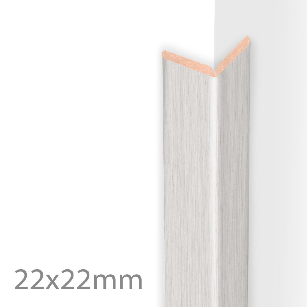 HDM Kniklijst Allure Witgrijs - lijstwerk - 260 cm