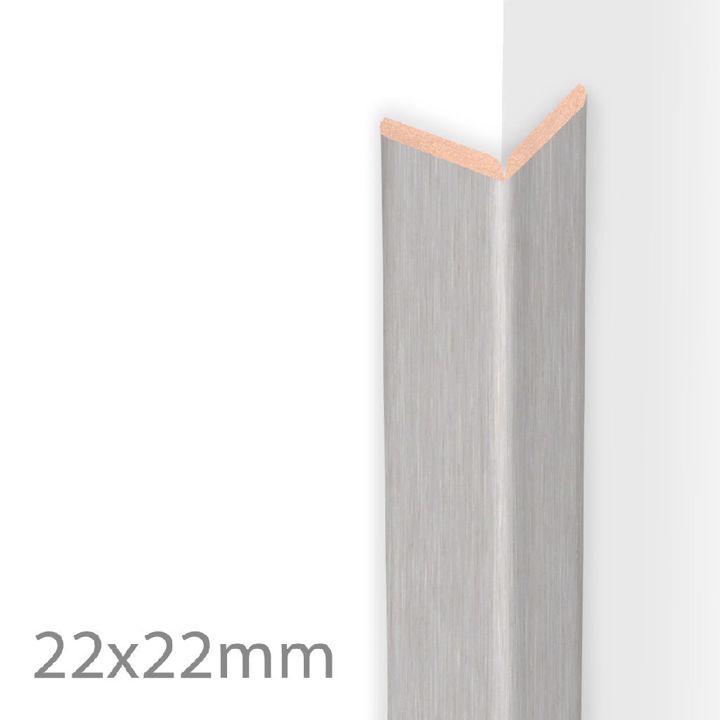 HDM Kniklijst Allure Zilvergrijs - lijstwerk - 260 cm