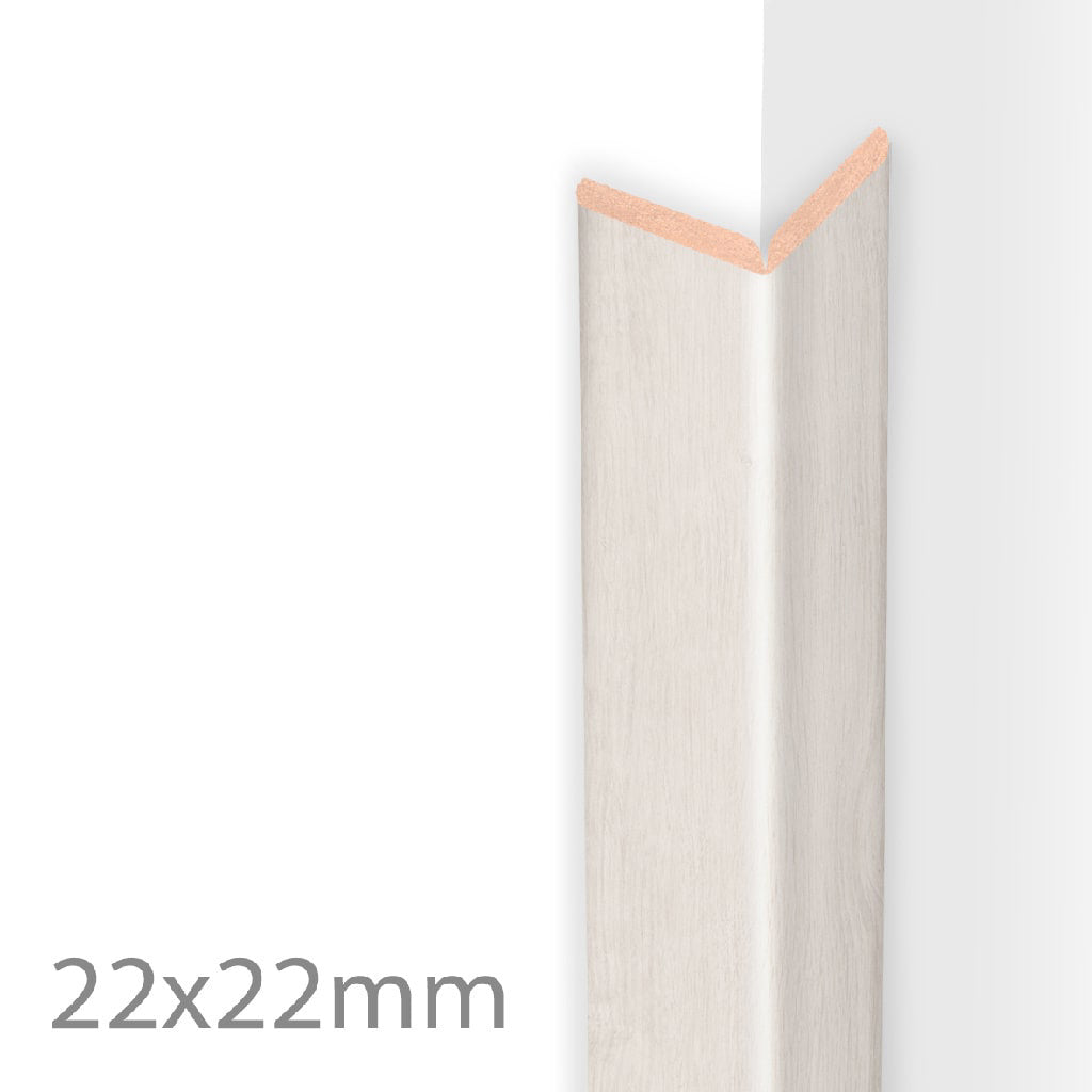 HDM Kniklijst Wit Eiken - lijstwerk - 260 cm