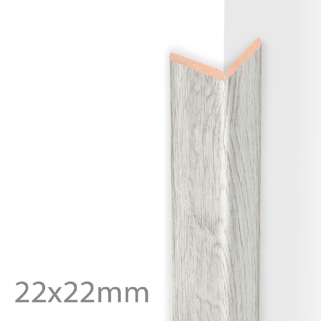 HDM Kniklijst Embossed Zilver - lijstwerk - 260 cm