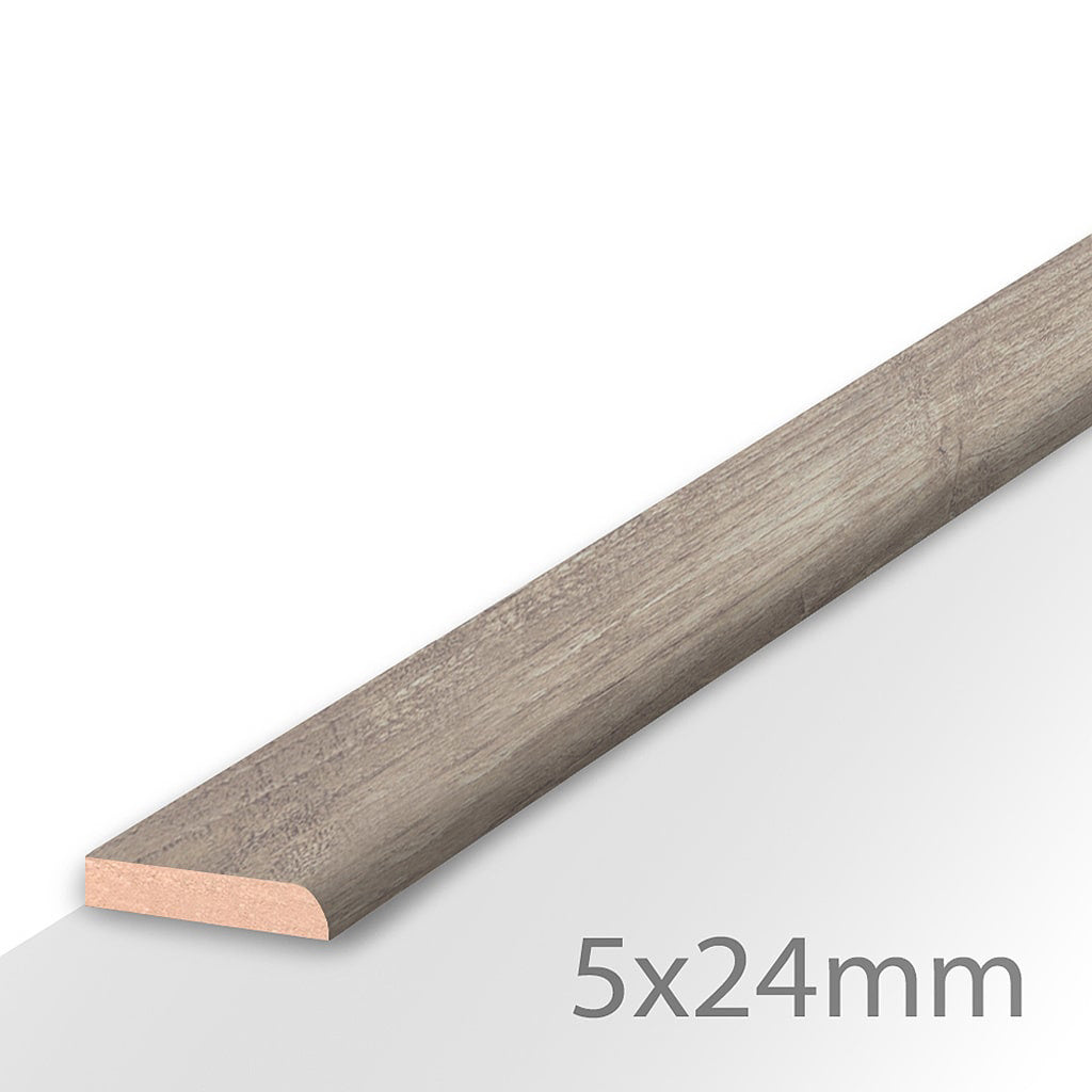 HDM Plakplint Aged Teak Beige - lijstwerk - 240 cm