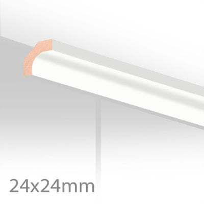 HDM Hollat Superwit Mat - lijstwerk - 260 cm