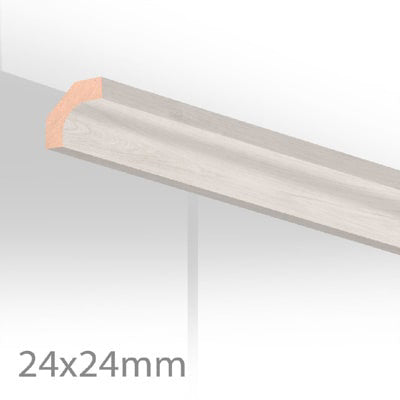 HDM Hollat Wit Eiken - lijstwerk - 260 cm