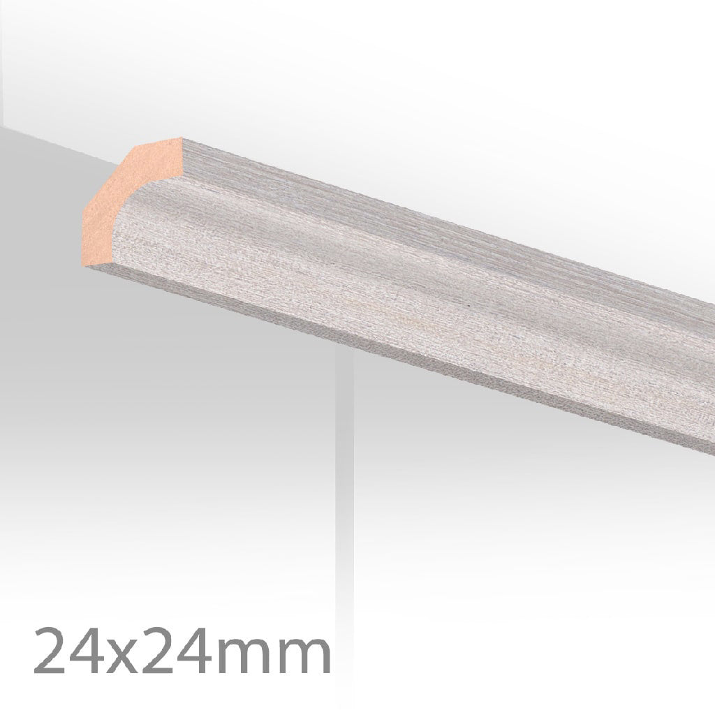 HDM Hollat Colonial Witgrijs - lijstwerk - 260 cm