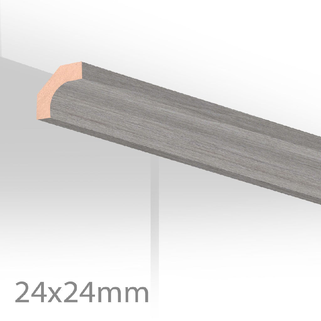 HDM Hollat Colonial Zilvergrijs - lijstwerk - 260 cm