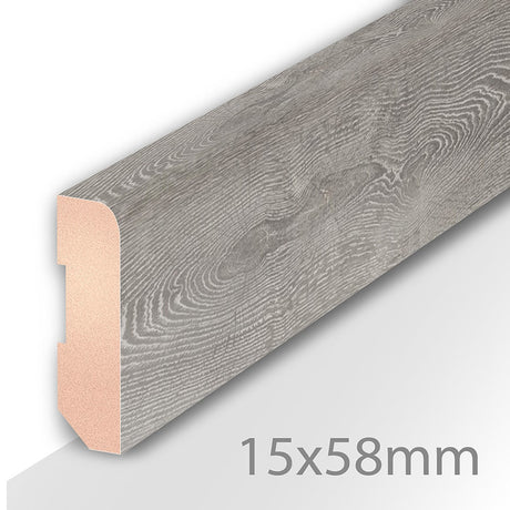 HDM Laminaatplint Dallas - lijstwerk - 220 cm