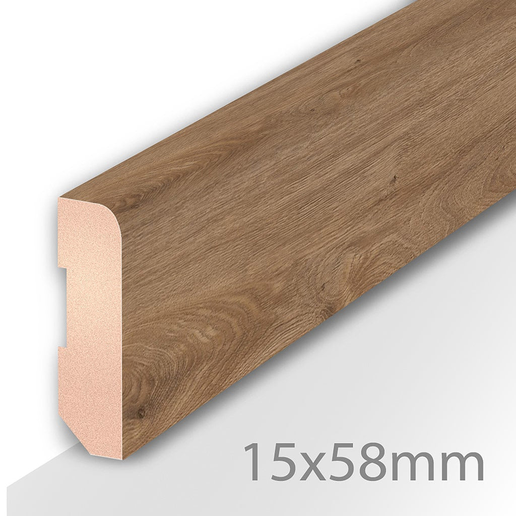 HDM Laminaatplint Classic Oak - lijstwerk - 220 cm