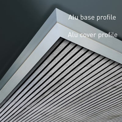 HDM ALU COVER PROFILE AVANTI ACOUSTIC - 2500 mm
