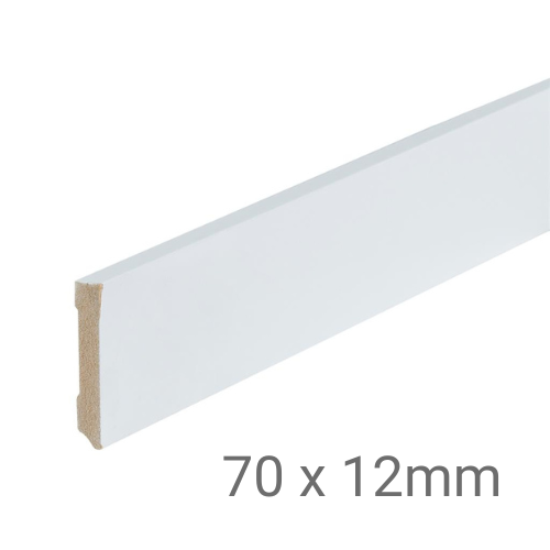 GOAT plint - Gelakt wit 9010 S - lijstwerk - 240 cm