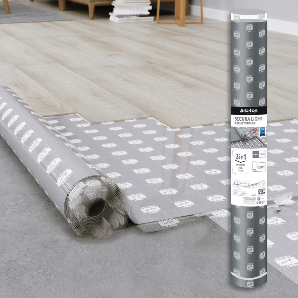 HDM Arbiton Light Aquastop Flex - ondervloer - 9100x1100x1,6 mm